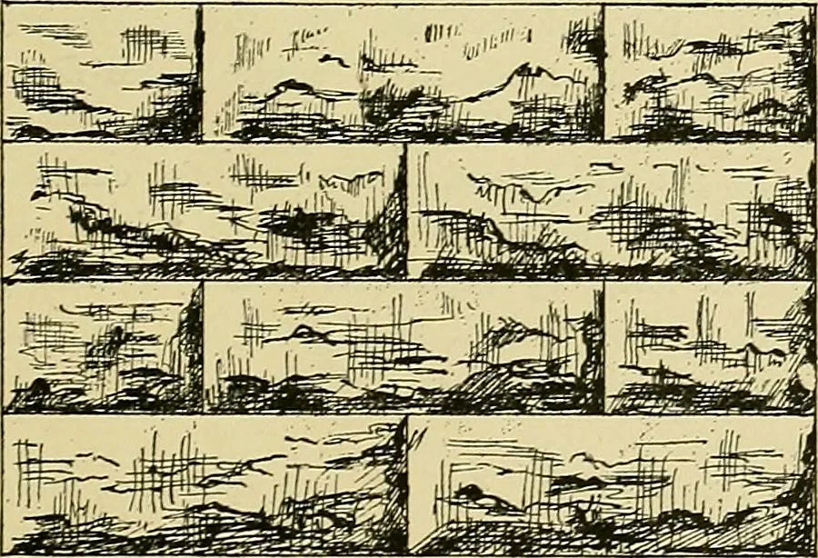 An illustration from Practical engineering drawing and third angle projection, for students in scientific, technical and manual training schools and for ... draughtsmen .., 1897, leaf 94