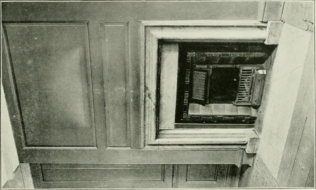 An illustration from The practical exemplar of architecture, 1907, leaf 172
