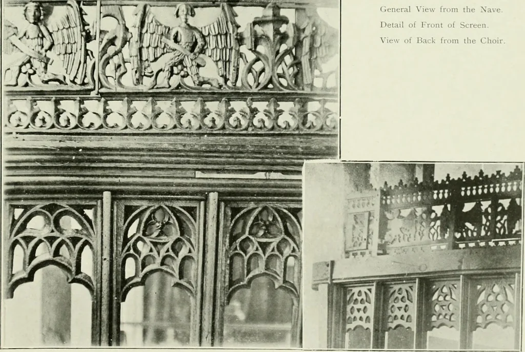 An illustration from The practical exemplar of architecture, 1907, leaf 182
