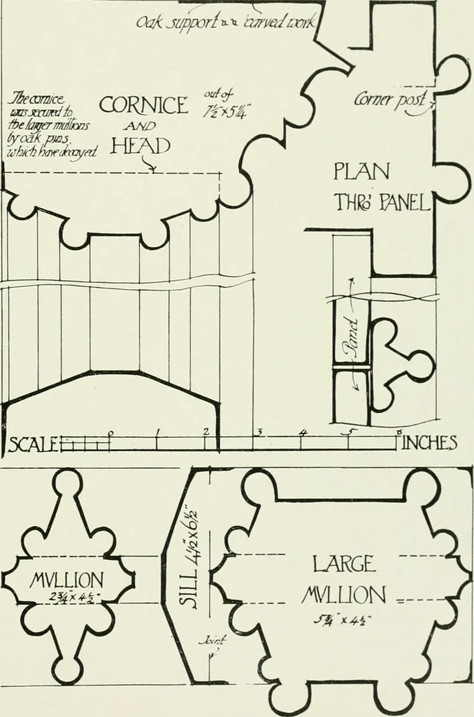 An illustration from The practical exemplar of architecture, 1907, leaf 188