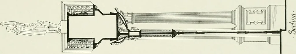 An illustration from The practical exemplar of architecture, 1907, leaf 192