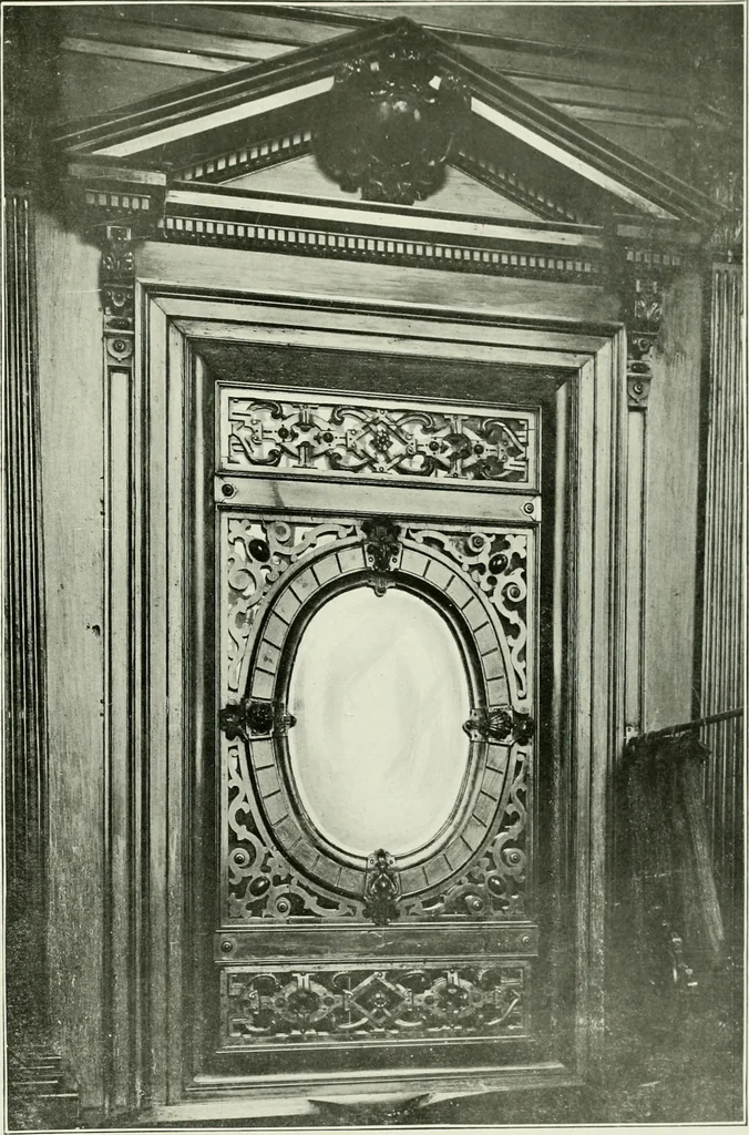 An illustration from The practical exemplar of architecture, 1907, leaf 198