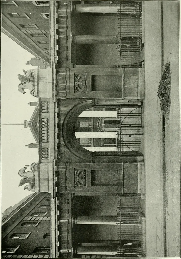 An illustration from The practical exemplar of architecture, 1907, leaf 204
