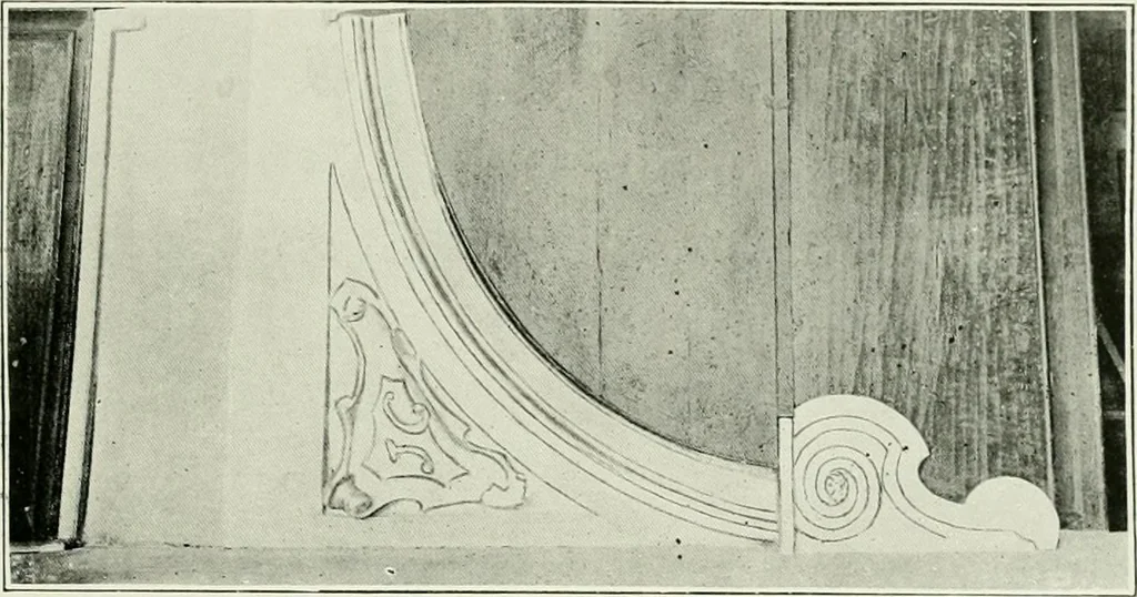 An illustration from The practical exemplar of architecture, 1907, leaf 214