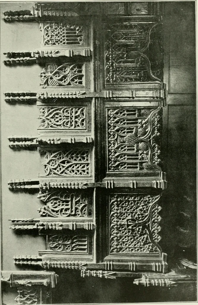 An illustration from The practical exemplar of architecture, 1907, leaf 232