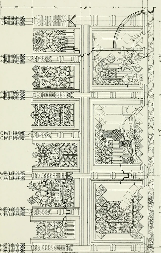 An illustration from The practical exemplar of architecture, 1907, leaf 234