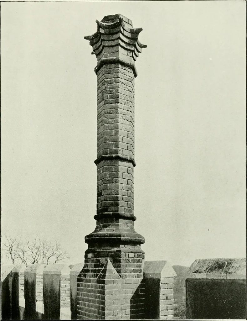 An illustration from The practical exemplar of architecture, 1907, leaf 48