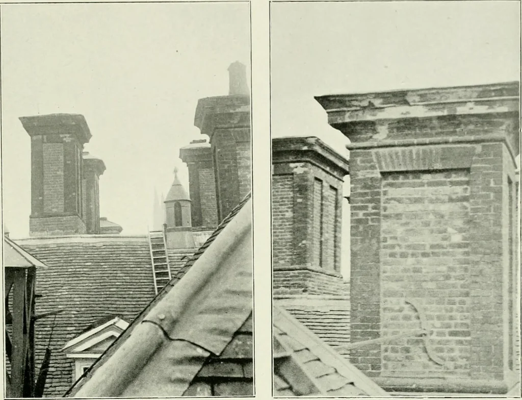 An illustration from The practical exemplar of architecture, 1907, leaf 66