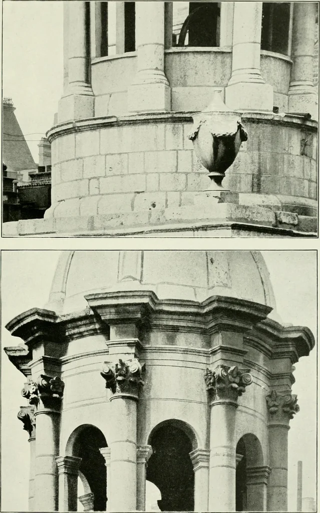 An illustration from The practical exemplar of architecture, 1907, leaf 88