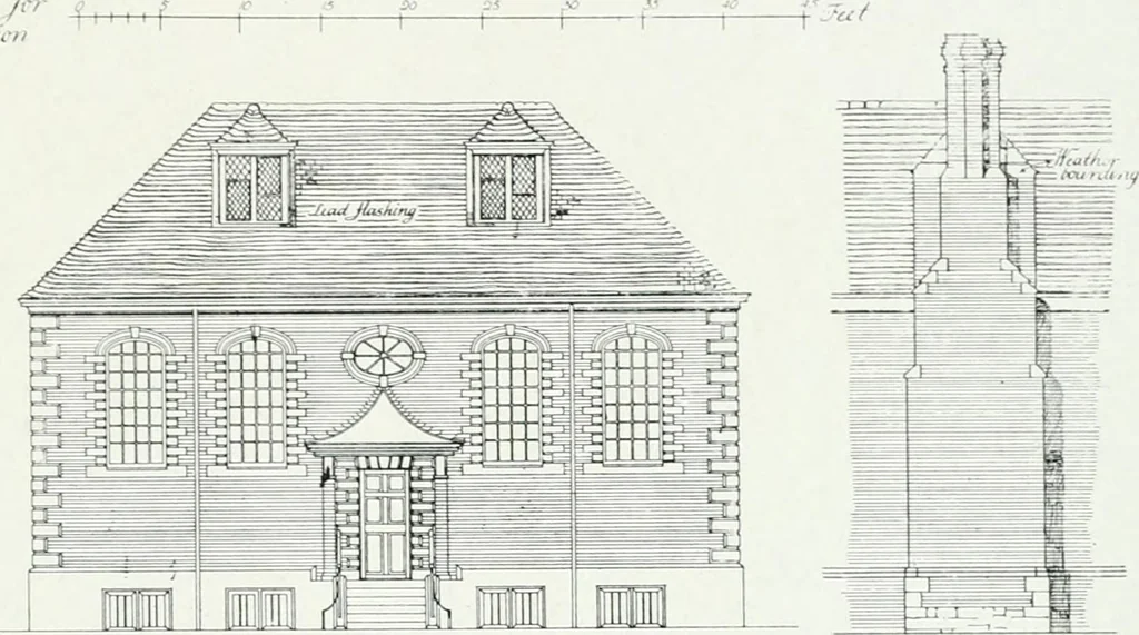 An illustration from The practical exemplar of architecture, 1907, leaf 10
