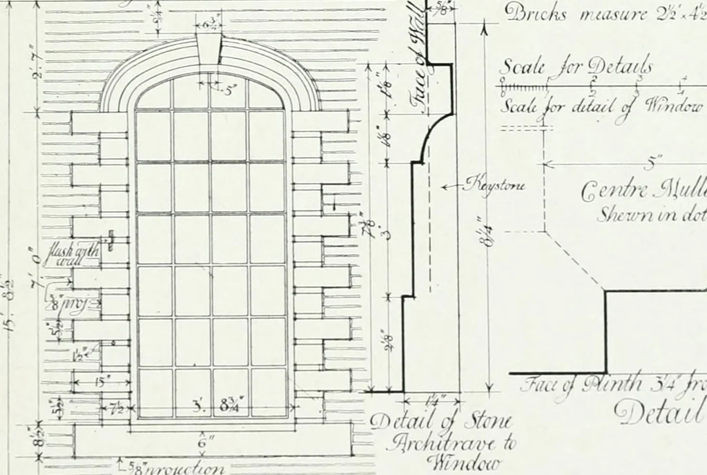 An illustration from The practical exemplar of architecture, 1907, leaf 10