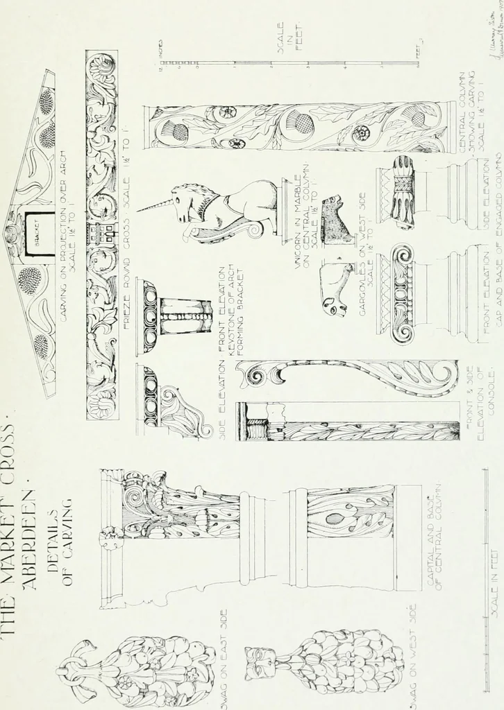 An illustration from The practical exemplar of architecture, 1907, leaf 108