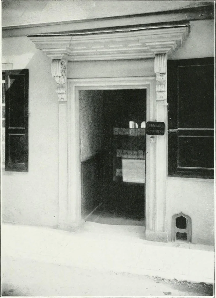 An illustration from The practical exemplar of architecture, 1907, leaf 168