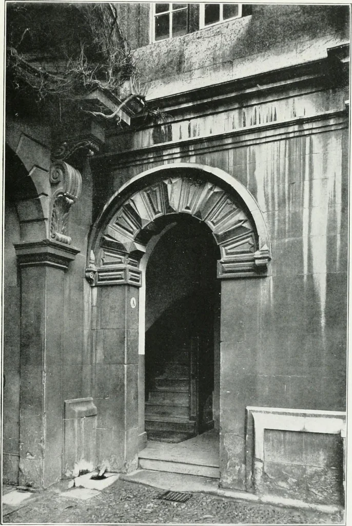 An illustration from The practical exemplar of architecture, 1907, leaf 180