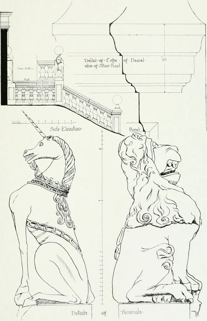 An illustration from The practical exemplar of architecture, 1907, leaf 86