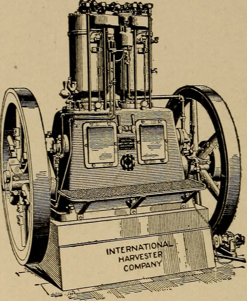 An illustration from The practical gas and gasoline engineer; a manual of practical gas and gasoline knowledge, 1910, leaf 181