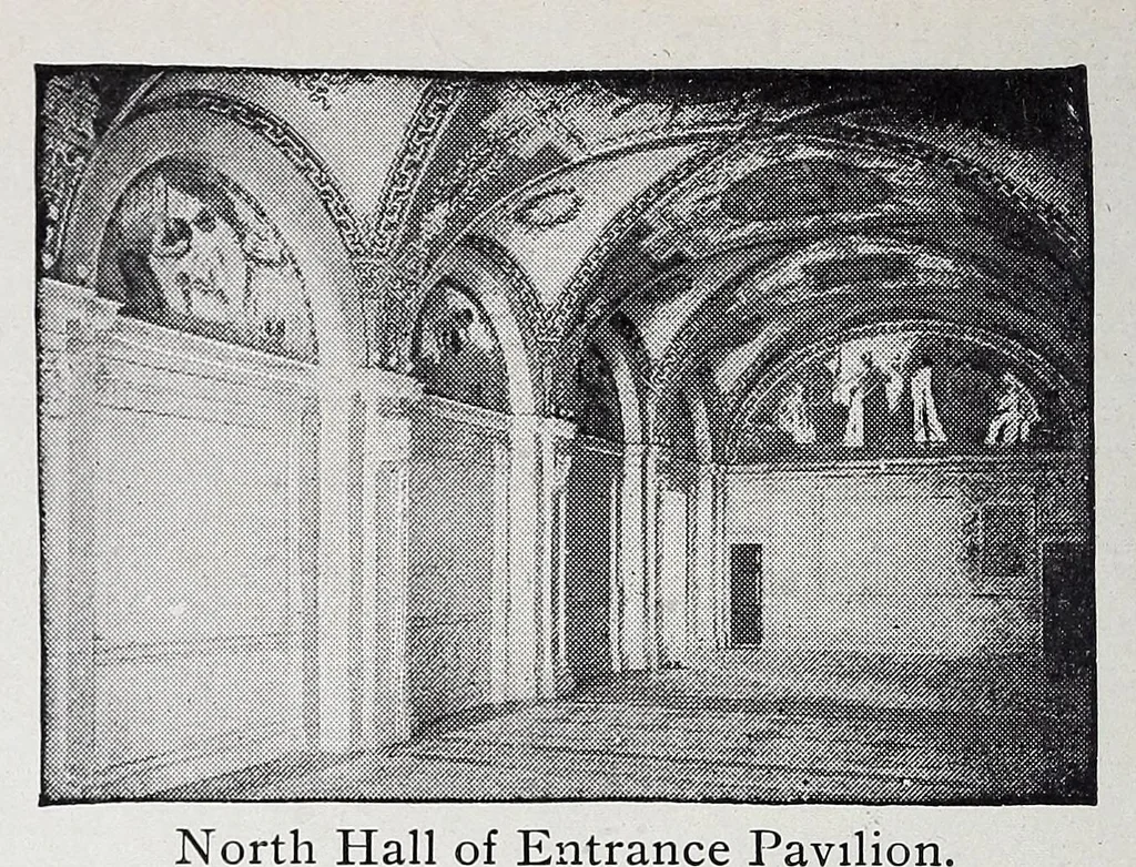 An illustration from A practical guide to the Library of Congress paintings : with 92 key pictures and other illustrations and the library quotations, 1903, leaf 26