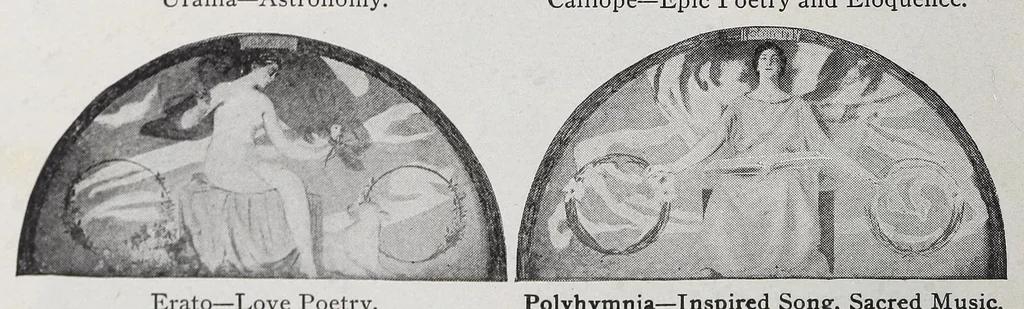 An illustration from A practical guide to the Library of Congress paintings : with 92 key pictures and other illustrations and the library quotations, 1903, leaf 28