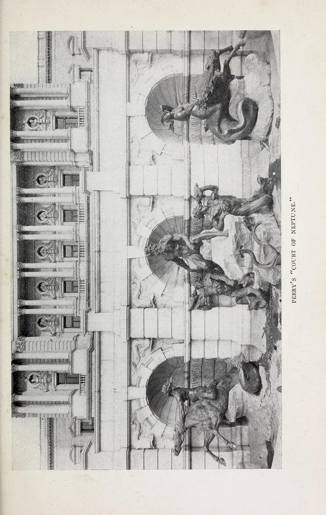 An illustration from A practical guide to the Library of Congress paintings : with 92 key pictures and other illustrations and the library quotations, 1903, leaf 45