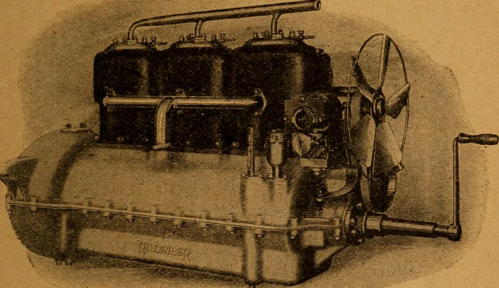 An illustration from Practical hand book of gas, oil and steam engines, stationary, marine, traction; gas burners, oil burners, etc.; farm, traction, automobile, locomotive; a simple, practical and comprehensive book on the construction, operation and repair of all kinds of engines, 1916, leaf 110