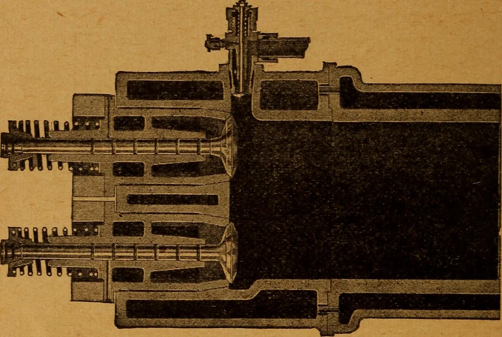 An illustration from Practical hand book of gas, oil and steam engines, stationary, marine, traction; gas burners, oil burners, etc.; farm, traction, automobile, locomotive; a simple, practical and comprehensive book on the construction, operation and repair of all kinds of engines, 1916, leaf 113