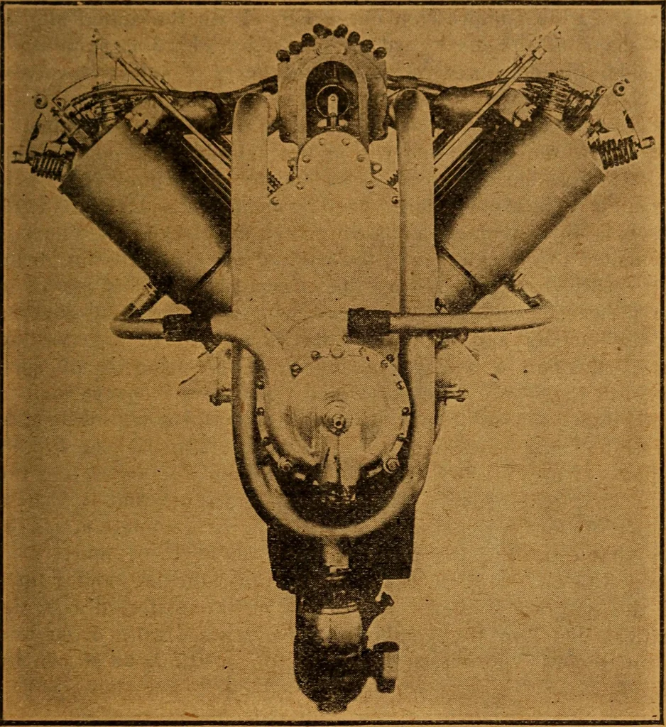 An illustration from Practical hand book of gas, oil and steam engines, stationary, marine, traction; gas burners, oil burners, etc.; farm, traction, automobile, locomotive; a simple, practical and comprehensive book on the construction, operation and repair of all kinds of engines, 1916, leaf 28
