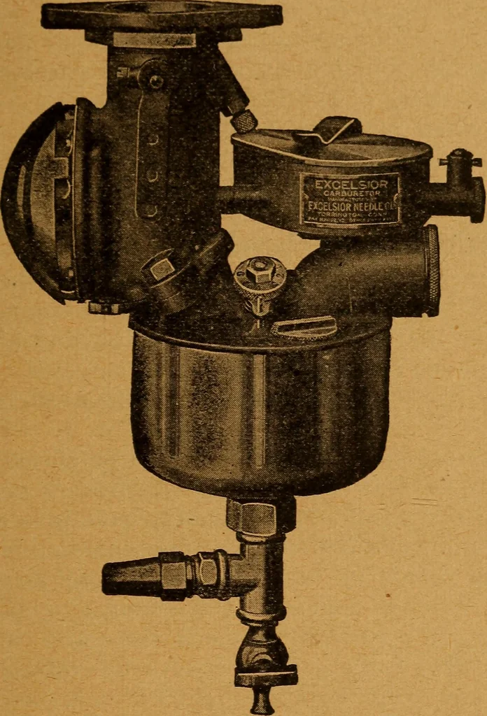 An illustration from Practical hand book of gas, oil and steam engines, stationary, marine, traction; gas burners, oil burners, etc.; farm, traction, automobile, locomotive; a simple, practical and comprehensive book on the construction, operation and repair of all kinds of engines, 1916, leaf 282