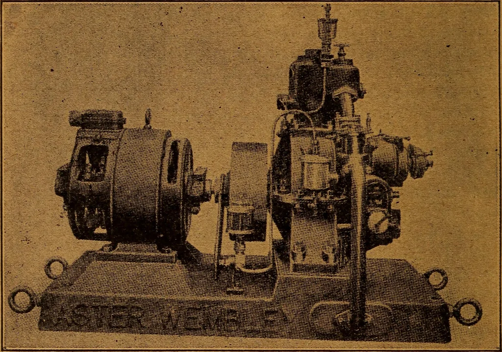An illustration from Practical hand book of gas, oil and steam engines, stationary, marine, traction; gas burners, oil burners, etc.; farm, traction, automobile, locomotive; a simple, practical and comprehensive book on the construction, operation and repair of all kinds of engines, 1916, leaf 289