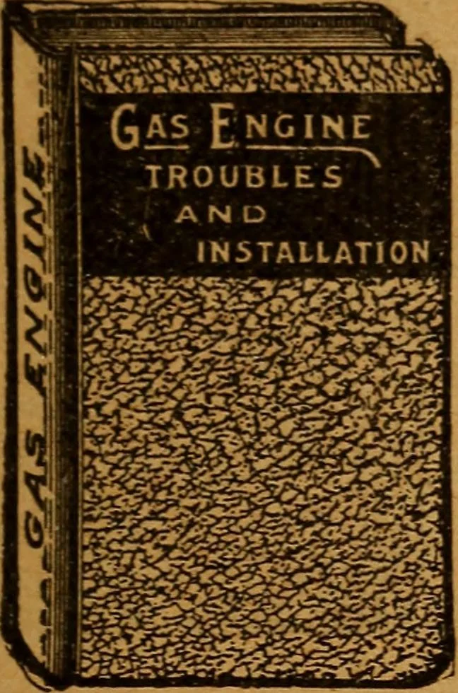 An illustration from Practical hand book of gas, oil and steam engines, stationary, marine, traction; gas burners, oil burners, etc.; farm, traction, automobile, locomotive; a simple, practical and comprehensive book on the construction, operation and repair of all kinds of engines, 1916, leaf 380