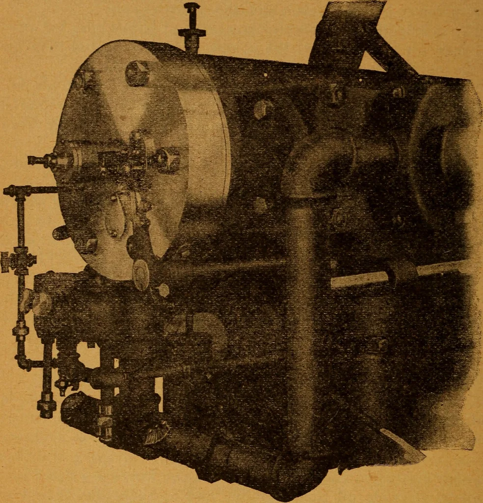 An illustration from Practical hand book of gas, oil and steam engines, stationary, marine, traction; gas burners, oil burners, etc.; farm, traction, automobile, locomotive; a simple, practical and comprehensive book on the construction, operation and repair of all kinds of engines, 1916, leaf 61