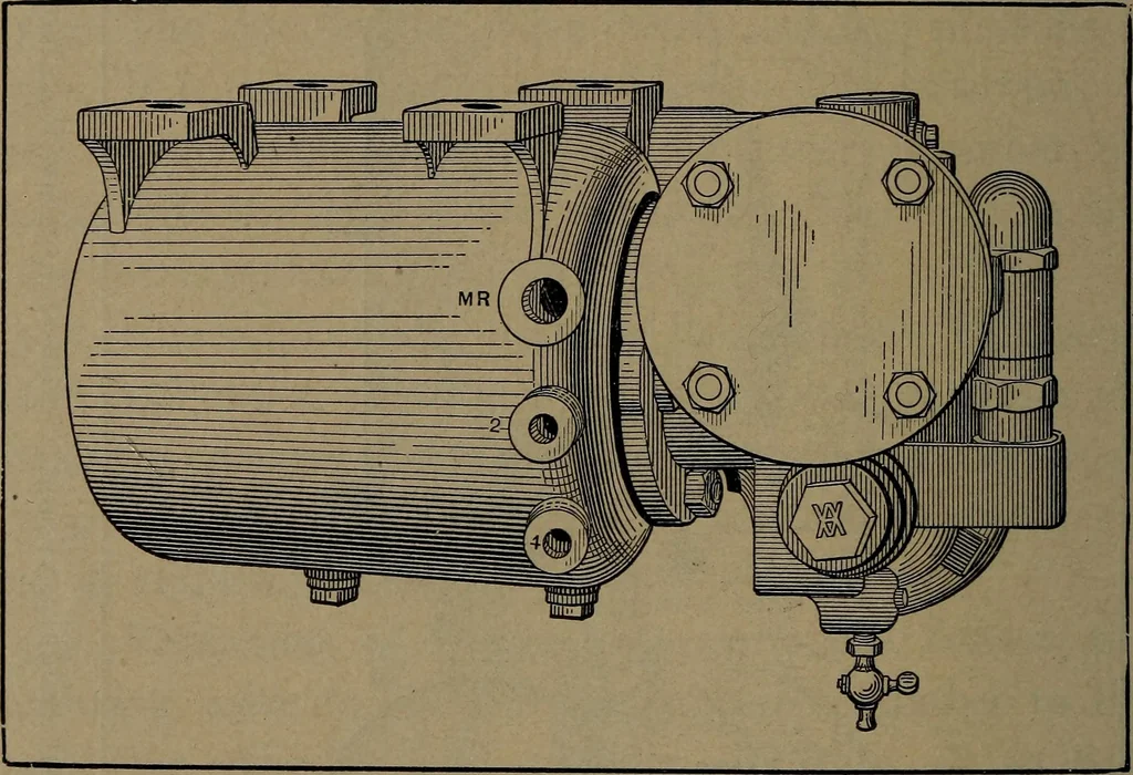 An illustration from Practical instructor and reference book for locomotive firemen and engineers: a practical treatise .., 1916, leaf 199