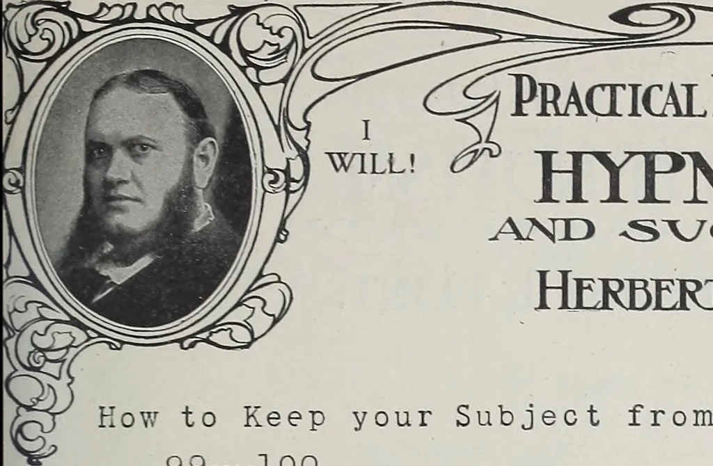 An illustration from Practical instruction in hypnotism and suggestion, 1903, leaf 10