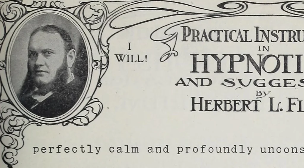 An illustration from Practical instruction in hypnotism and suggestion, 1903, leaf 44