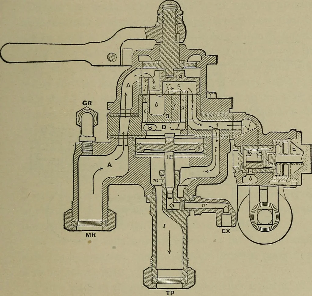 An illustration from Practical instructor and reference book for locomotive firemen and engineers: a practical treatise .., 1911, leaf 182