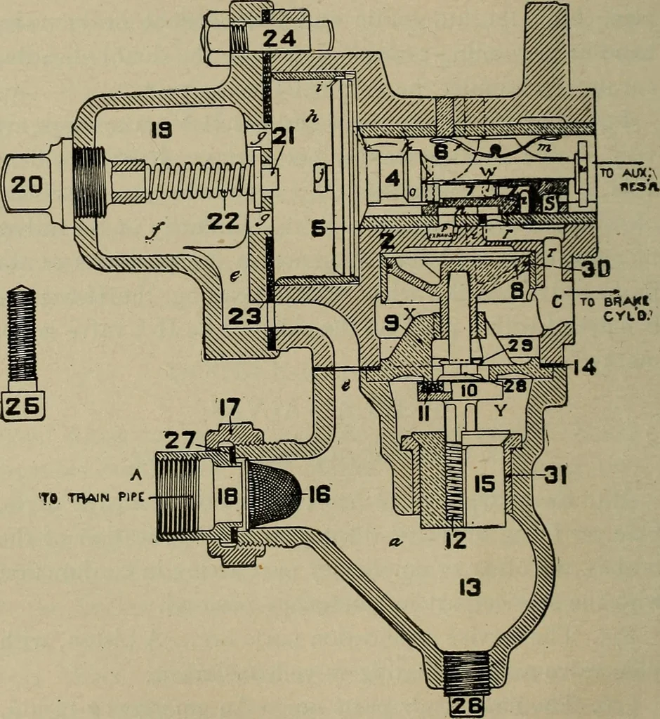 An illustration from Practical instructor and reference book for locomotive firemen and engineers: a practical treatise .., 1911, leaf 255
