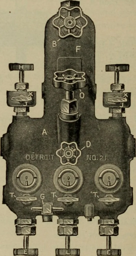 An illustration from Practical instructor and reference book for locomotive firemen and engineers: a practical treatise .., 1911, leaf 97