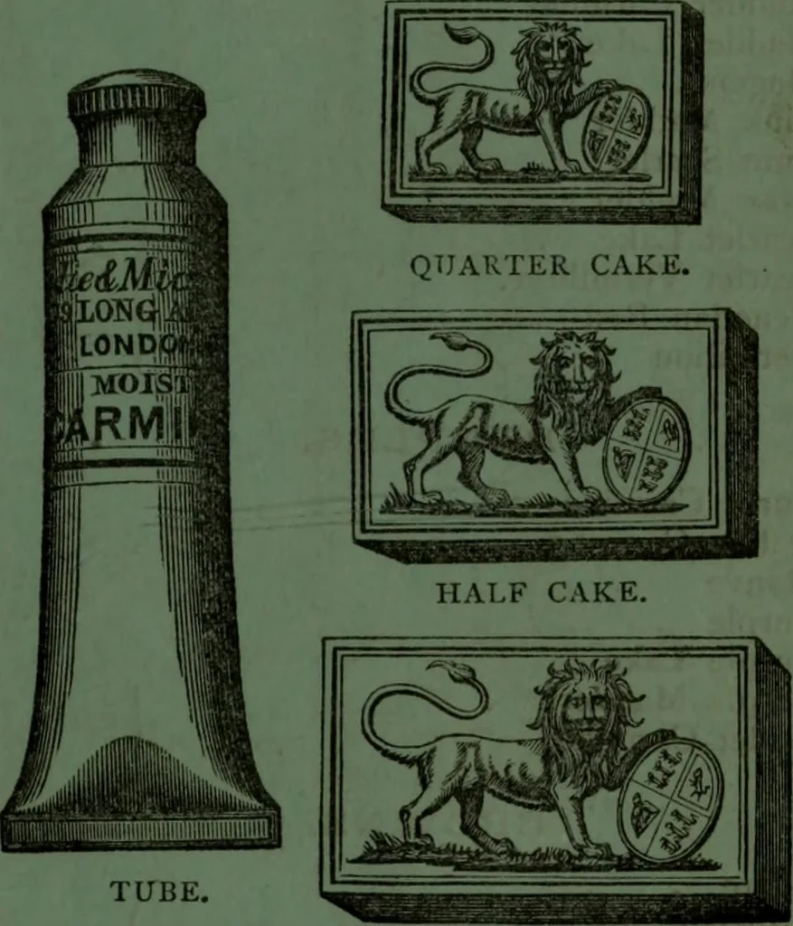 An illustration from Practical instructions in enamel painting on glass, china, tiles, etc., : to which is added full instructions for the manufacture of the vitreous pigments required, with twelve pages of instructions, 1874, leaf 110