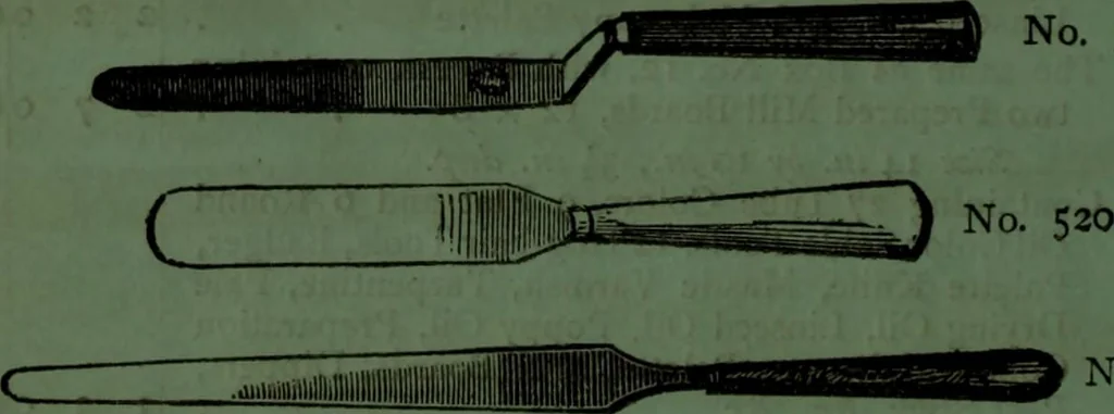 An illustration from Practical instructions in enamel painting on glass, china, tiles, etc., : to which is added full instructions for the manufacture of the vitreous pigments required, with twelve pages of instructions, 1874, leaf 129