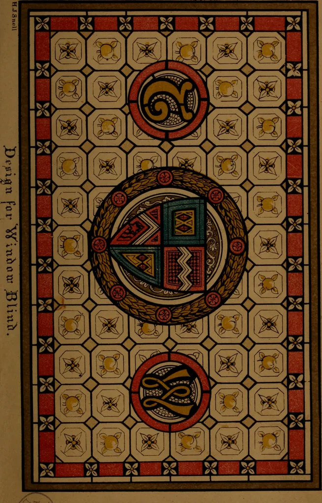 An illustration from Practical instructions in enamel painting on glass, china, tiles, etc., : to which is added full instructions for the manufacture of the vitreous pigments required, with twelve pages of instructions, 1874, leaf 20
