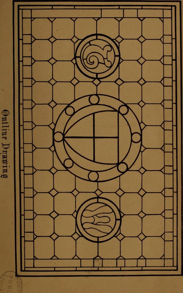 An illustration from Practical instructions in enamel painting on glass, china, tiles, etc., : to which is added full instructions for the manufacture of the vitreous pigments required, with twelve pages of instructions, 1874, leaf 22