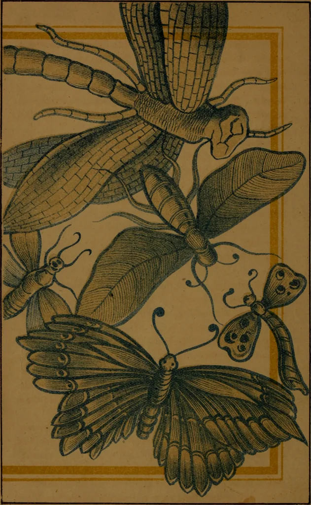 An illustration from Practical instructions in enamel painting on glass, china, tiles, etc., : to which is added full instructions for the manufacture of the vitreous pigments required, with twelve pages of instructions, 1874, leaf 97