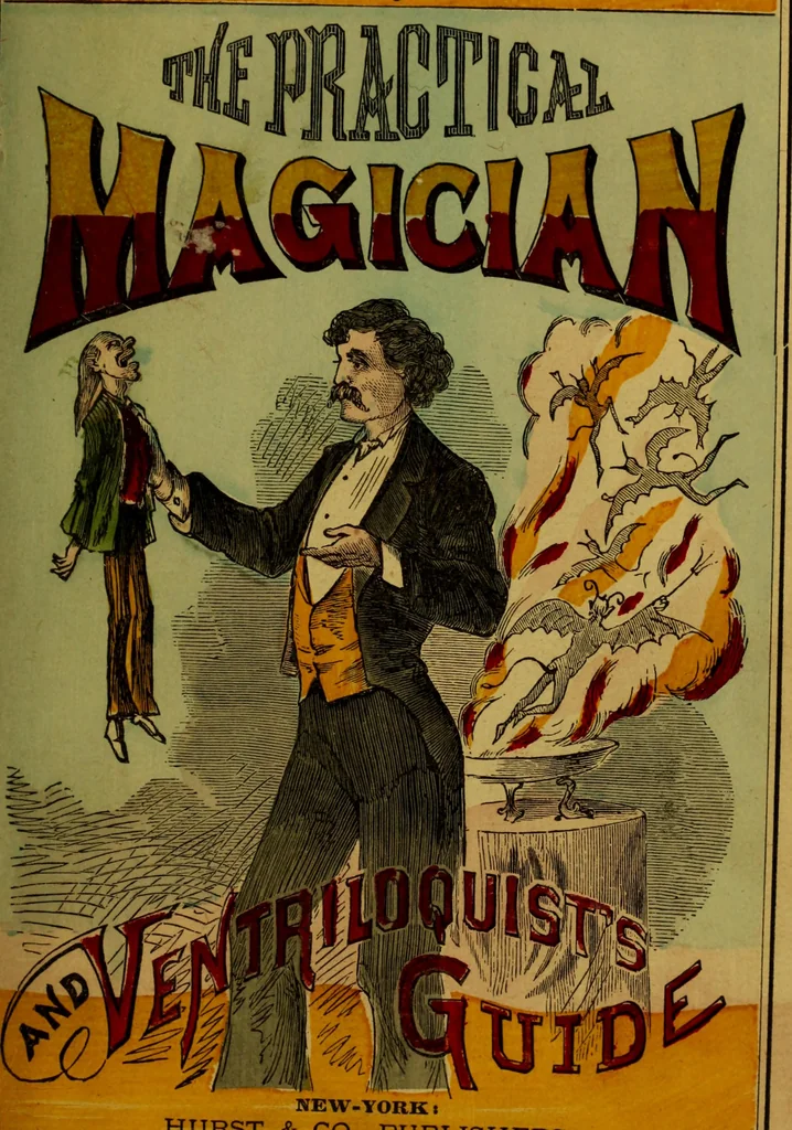 An illustration from The practical magician and ventriloquist's guide : a practical manual of fireside magic and conjuring illusions : containing also complete instructions for acquiring & practising the art of ventriloquism, 1876, leaf 8