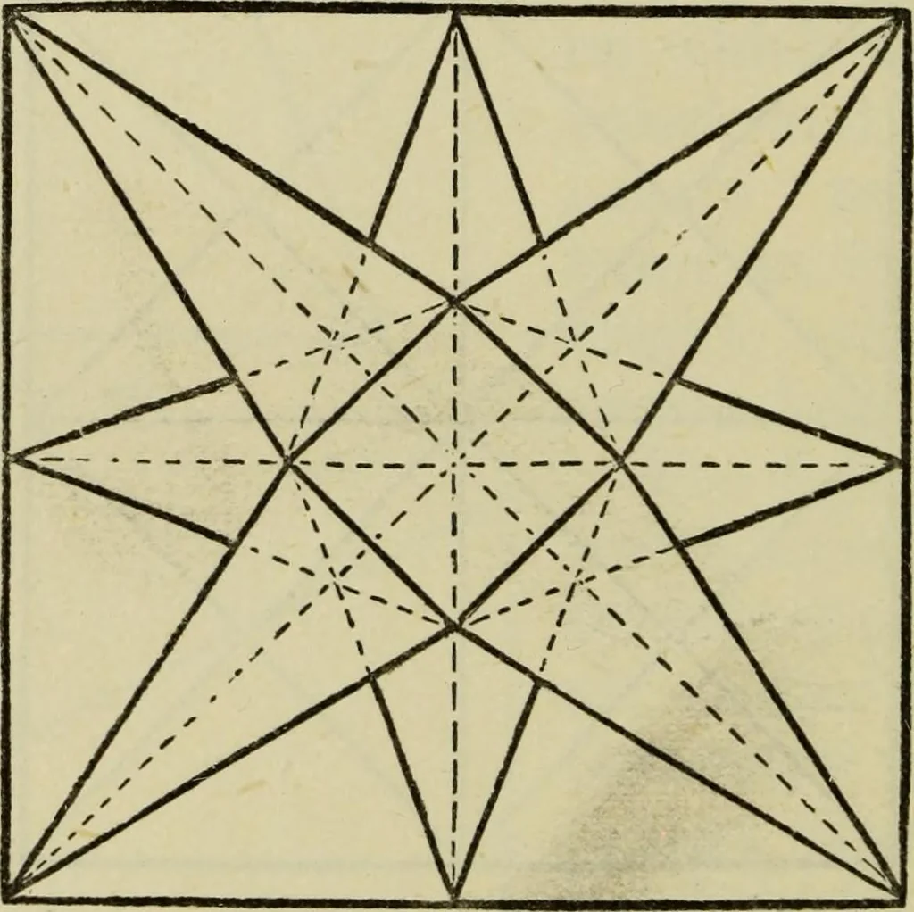 An illustration from A practical manual of house-painting, graining, marbling and sign-writing : containing full information on the processes of house-painting in oil and distemper, the formation of letters and practice of sign-writing, the principles of decorative art, a course of elementary drawing for house-painters, writers, etc., and a collection of useful receipts ; with nine coloured illustrations of woods and marbles, and numerous wood engravings, 1888, leaf 277