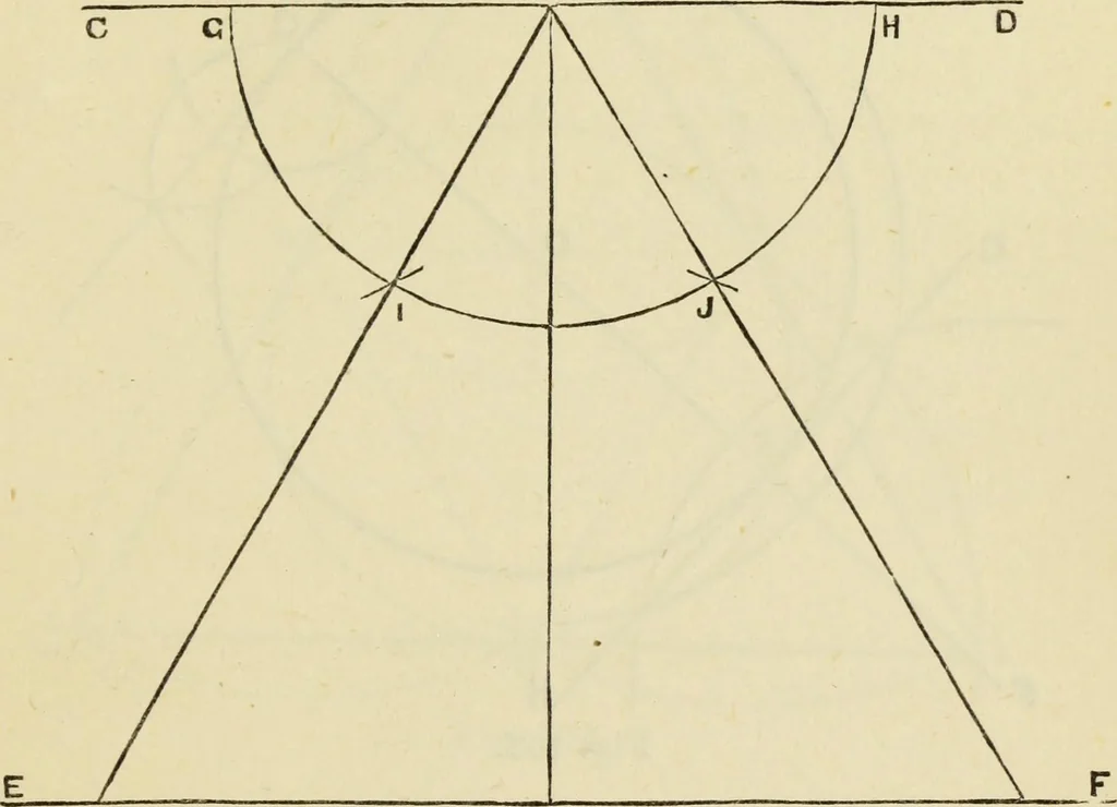 An illustration from A practical manual of house-painting, graining, marbling and sign-writing : containing full information on the processes of house-painting in oil and distemper, the formation of letters and practice of sign-writing, the principles of decorative art, a course of elementary drawing for house-painters, writers, etc., and a collection of useful receipts ; with nine coloured illustrations of woods and marbles, and numerous wood engravings, 1888, leaf 326