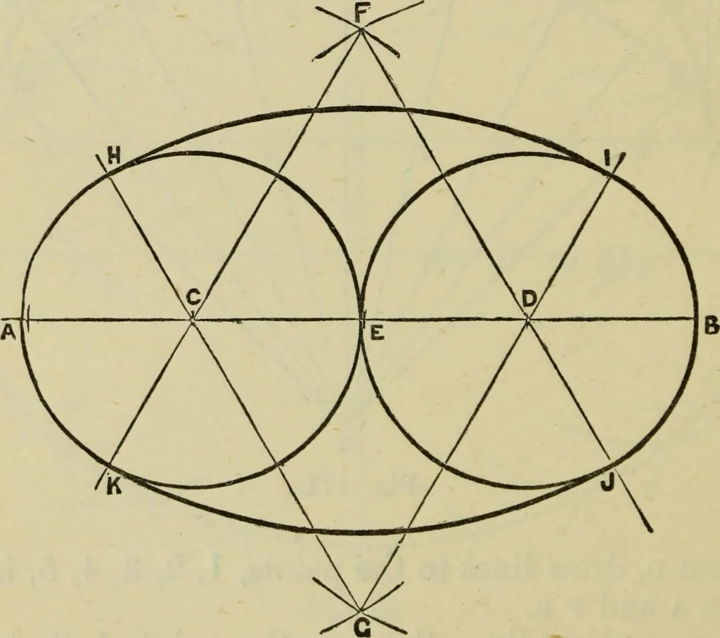 An illustration from A practical manual of house-painting, graining, marbling and sign-writing : containing full information on the processes of house-painting in oil and distemper, the formation of letters and practice of sign-writing, the principles of decorative art, a course of elementary drawing for house-painters, writers, etc., and a collection of useful receipts ; with nine coloured illustrations of woods and marbles, and numerous wood engravings, 1888, leaf 341