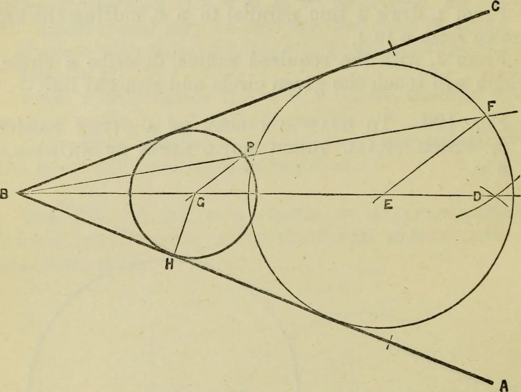 An illustration from A practical manual of house-painting, graining, marbling and sign-writing : containing full information on the processes of house-painting in oil and distemper, the formation of letters and practice of sign-writing, the principles of decorative art, a course of elementary drawing for house-painters, writers, etc., and a collection of useful receipts ; with nine coloured illustrations of woods and marbles, and numerous wood engravings, 1888, leaf 347