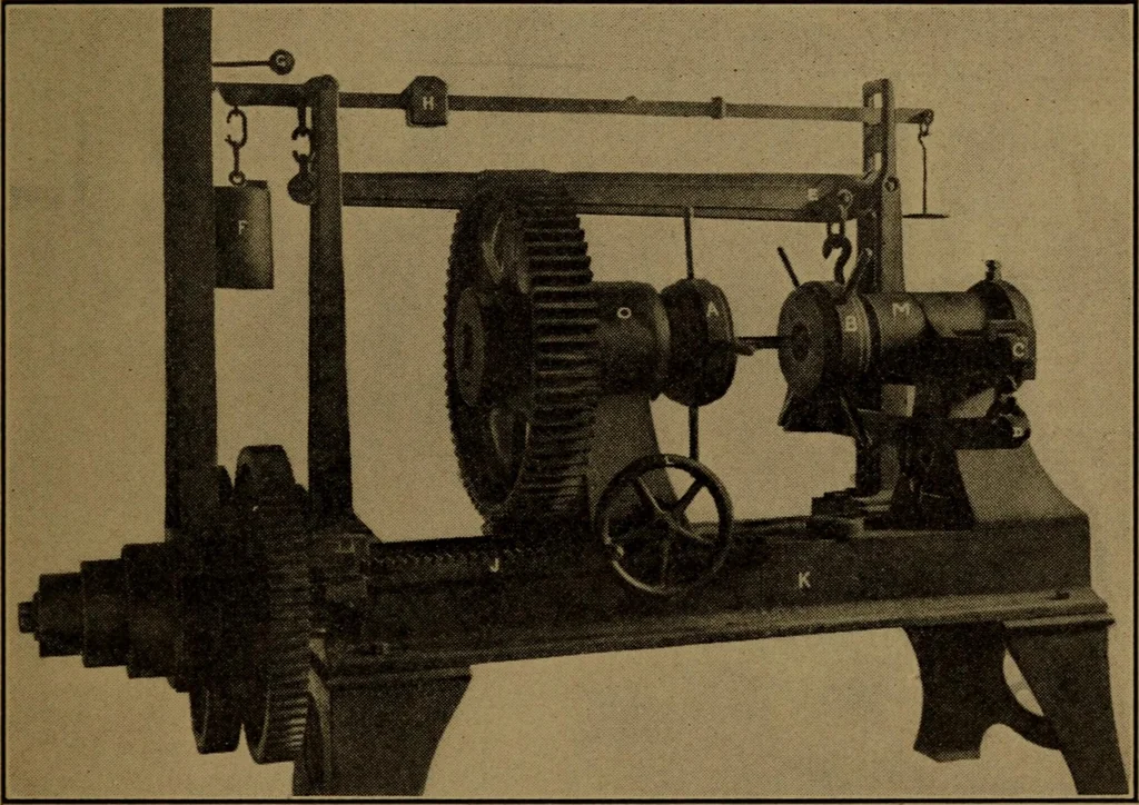 An illustration from Practical mechanics and allied subjects, 1915, leaf 230
