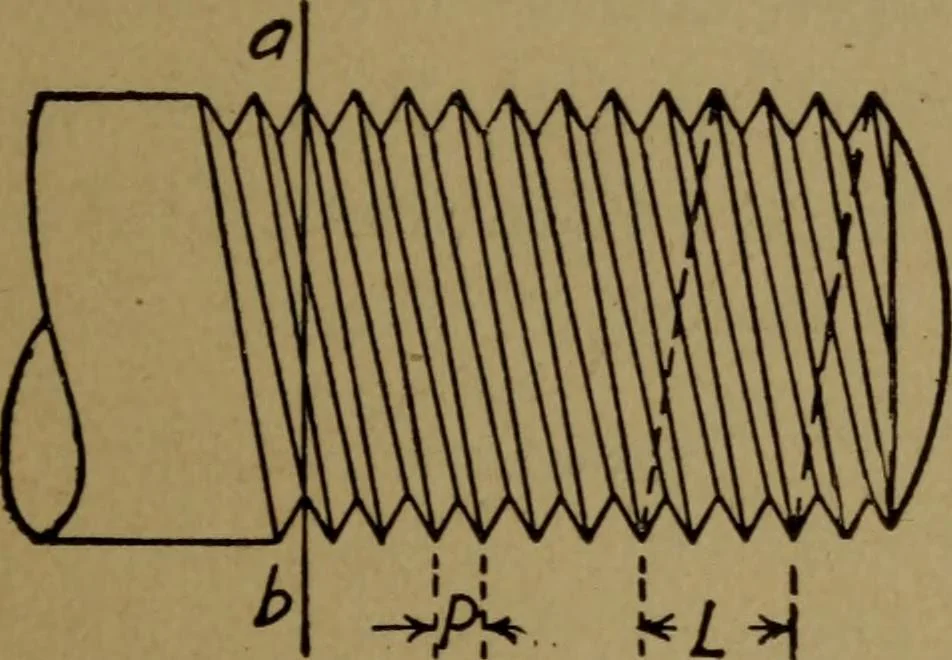 An illustration from Practical mechanics and allied subjects, 1915, leaf 36