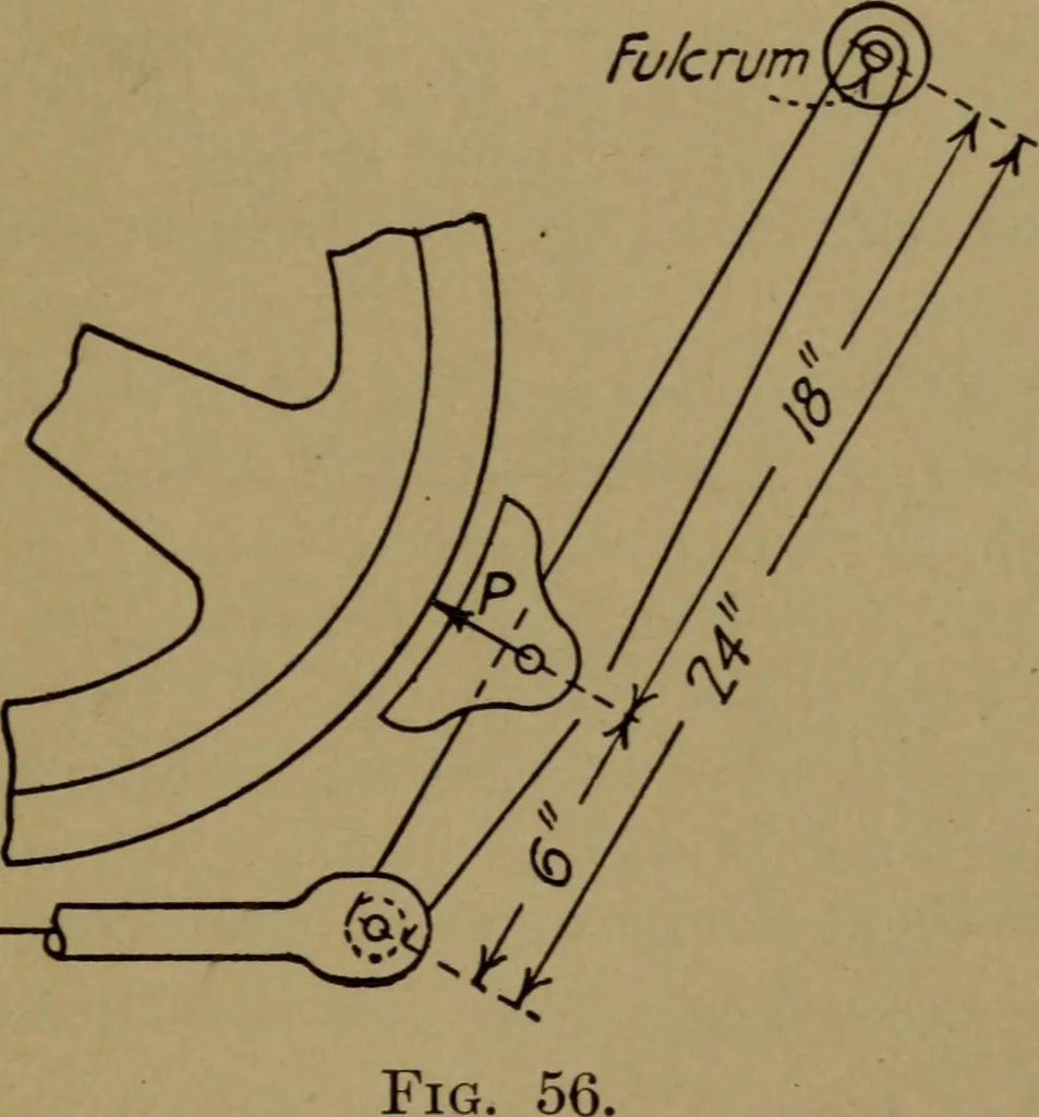 An illustration from Practical mechanics and allied subjects, 1915, leaf 56