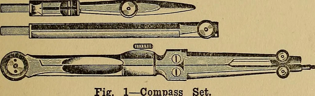 An illustration from Practical mechanical drawing and machine design self taught .., 1907, leaf 10